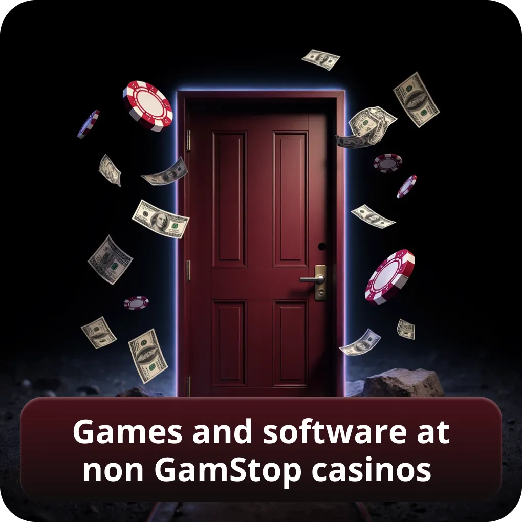 Games and software at non GamStop casinos for UK players